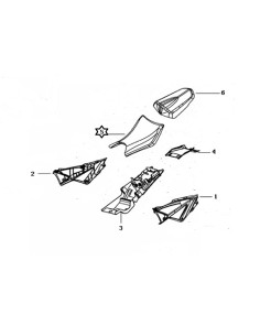 Selle conducteur JJ49Q-10 N°5