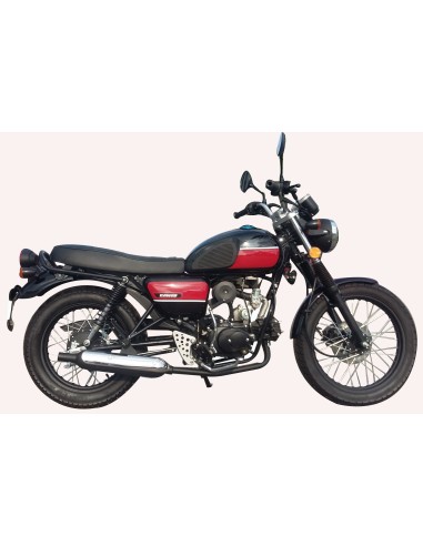 Moto CKA RACER II 50cc 4T noir/rouge