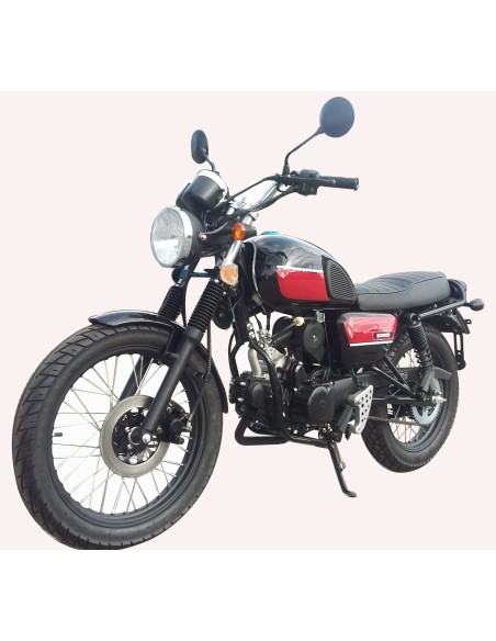 Moto CKA RACER II 50cc 4T noir/rouge